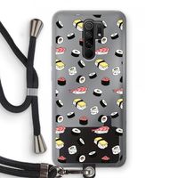Sushi time: Xiaomi Redmi 9 Transparant Hoesje met koord