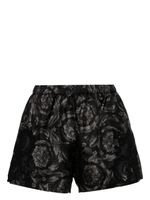 Versace short de pyjama imprimé Barocco - Noir - thumbnail