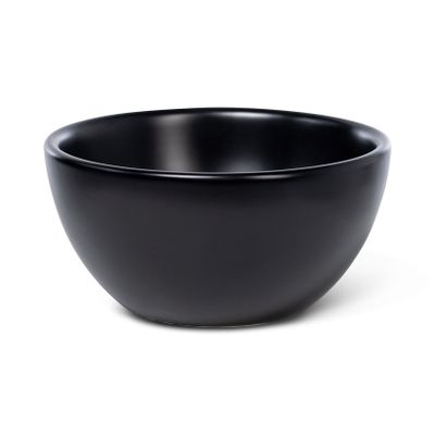 Waskom Blue Label Lille | 22 cm | Keramiek | Vrijstaand | Rond | Mat zwart