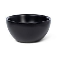 Waskom Blue Label Lille | 22 cm | Keramiek | Vrijstaand | Rond | Mat zwart