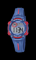 Horlogeband Calypso K6068.4 Silicoon Blauw