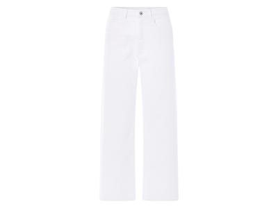 esmara Dames jeans - Wide leg (Wit, 38)