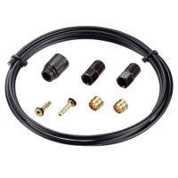 Tektro Hydraulische remleiding 200 cm kevlar met banjo - zwart