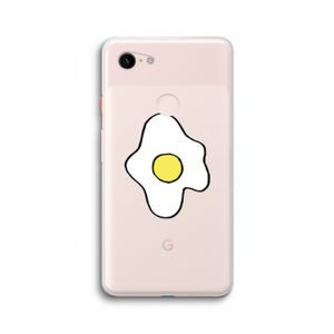 Spiegelei: Google Pixel 3 XL Transparant Hoesje