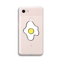 Spiegelei: Google Pixel 3 XL Transparant Hoesje