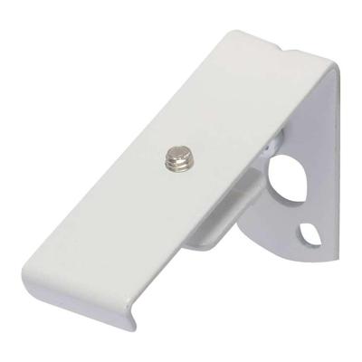 Leen Bakker - Wandsteunen 6cm, 2 Stuks Plus Rail - Metaal - Wit