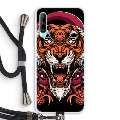 Tiger and Rattlesnakes: Huawei P Smart Pro Transparant Hoesje met koord