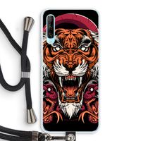 Tiger and Rattlesnakes: Huawei P Smart Pro Transparant Hoesje met koord