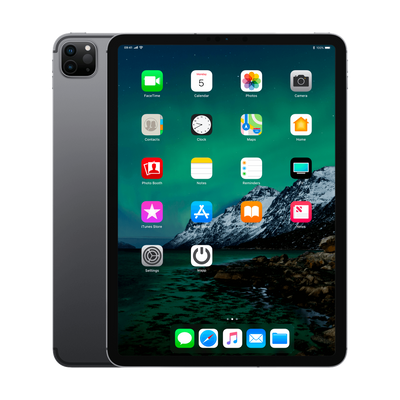 Refurbished iPad Pro 11 inch 2020 256 GB Space Gray Licht gebruikt