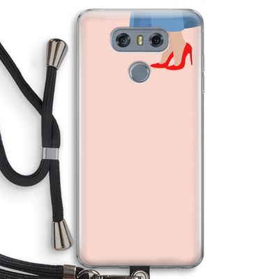 High heels: LG G6 Transparant Hoesje met koord