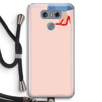 High heels: LG G6 Transparant Hoesje met koord