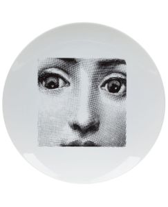 Fornasetti assiette "Tema e variazioni" - Blanc