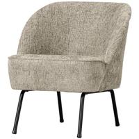 BePureHome Fauteuil Vogue - Structure Velvet - Wheatfield - 69x57x70