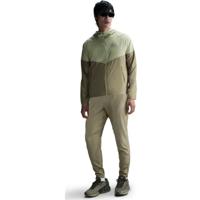 Nike Sportswear Air Trainingspak Full-Zip Woven Olijfgroen Groen Neongeel