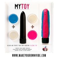 mytoy - vibrator kit blauw / roze - thumbnail