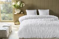 Rivièra Maison Rivièra Maison Dekbedovertrek Ruffle Wit 260x200/220 cm
