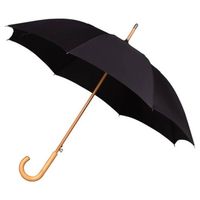 Falcone paraplu automatisch en windproof 102 cm zwart - thumbnail