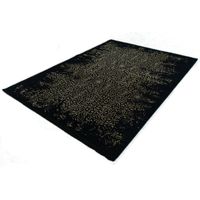 Neoklassieke Vloerkleed Craft Deluxe 23448-975 Zwart-Goud-80 x 150 cm