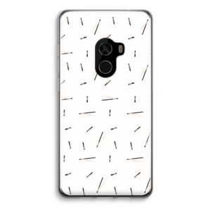 Hipster stripes: Xiaomi Mi Mix 2 Transparant Hoesje
