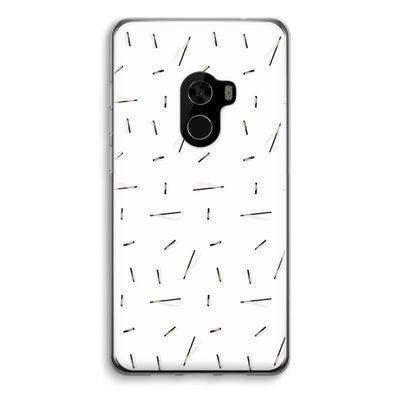 Hipster stripes: Xiaomi Mi Mix 2 Transparant Hoesje