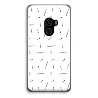 Hipster stripes: Xiaomi Mi Mix 2 Transparant Hoesje