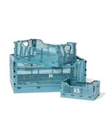 HEMA Klapkrat letterbord recycled blauw (blauw)