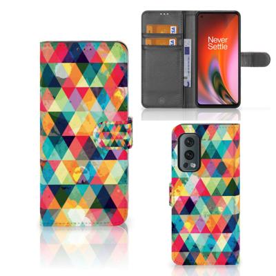 OnePlus Nord 2 5G | Telefoon Hoesje | Geruit