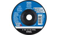 PFERD 62210426 E 100-4,1 SG STEEL/16,0 Afbraamschijf gebogen Diameter 100 mm Boordiameter 16 mm Staal 10 stuk(s) - thumbnail