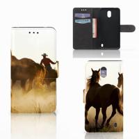 Nokia 2 | Telefoonhoesje | Met pasjeshouder | Design Cowboy