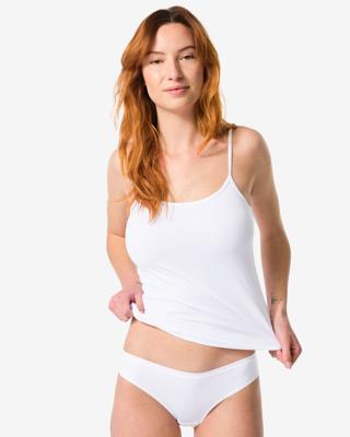 HEMA Damesslip perfect comfort katoen wit (wit)