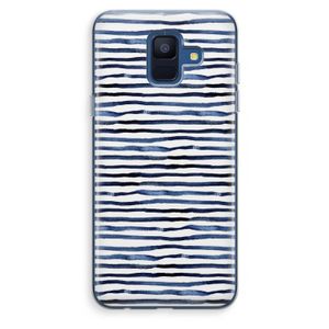 Verrassende lijnen: Samsung Galaxy A6 (2018) Transparant Hoesje