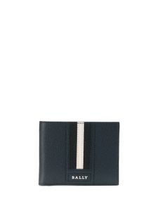 Bally portefeuille à détails rayés - Bleu