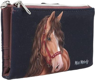 Miss Melody Portemonnee Glitter Horse