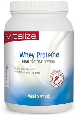 Vitalize Whey Proteine Poeder Vanille 750 gr