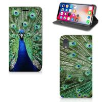 Apple iPhone Xr | Hoesje maken | Pauw