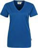 Hakro 126 Women's V-neck shirt Classic - Royal Blue - 3XL - thumbnail