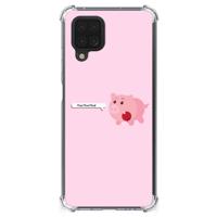 Samsung Galaxy A12 Stevig | Bumper Hoesje | Pig Mud