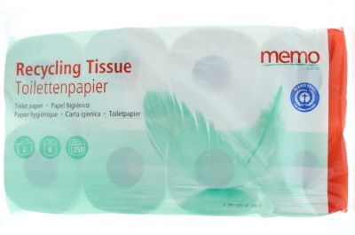Memo Toiletpapier 2-laags (8 st) Memo Toiletpapier 2-laags (8 st)