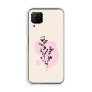 Roses are red: Huawei P40 Lite Transparant Hoesje
