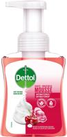 Dettol handzeep mousse, roos- en kersenbloem, flacon van 250 ml