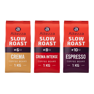 Proefpakket - Slow Roast - 3 KG koffiebonen