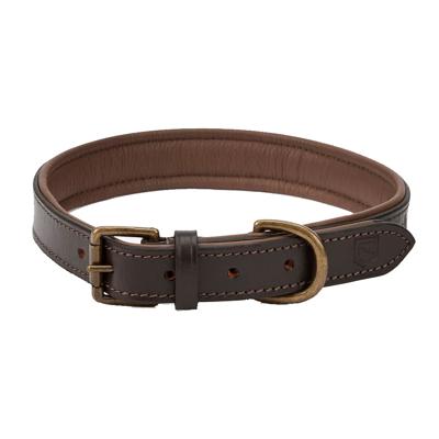 Hondenhalsband Axel Mahogany Leer