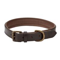 Hondenhalsband Axel Mahogany Leer