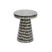 Bijzettafel Home ESPRIT Zwart Gouden 40 x 40 x 48 cm