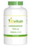 Lijnzaadolie omega 3 6 9 180 Capsules