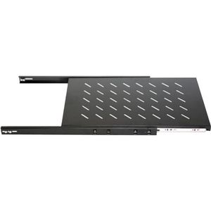 DSI 1U Uitschuifbaar legbord voor 800 mm diepe serverkasten - DS-UH80 inlegrooster 482 x 550 x 44 mm