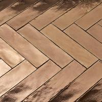 Dateg wandtegel handvorm Goud 7,5x30