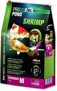 JBL Propond Shrimp M 1kg - Hoogwaardig Koi Voer 15-85cm voor Gezonde Groei & Intense Kleuren
