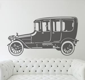 antieke auto sticker
