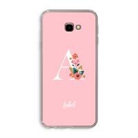 Pink Bouquet: Samsung Galaxy J4 Plus Transparant Hoesje - thumbnail